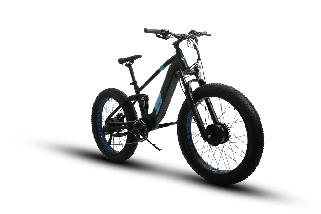 2 x EUNORAU DEFENDER-S 48V/14Ah 1500W AWD Electric Mountain Bike