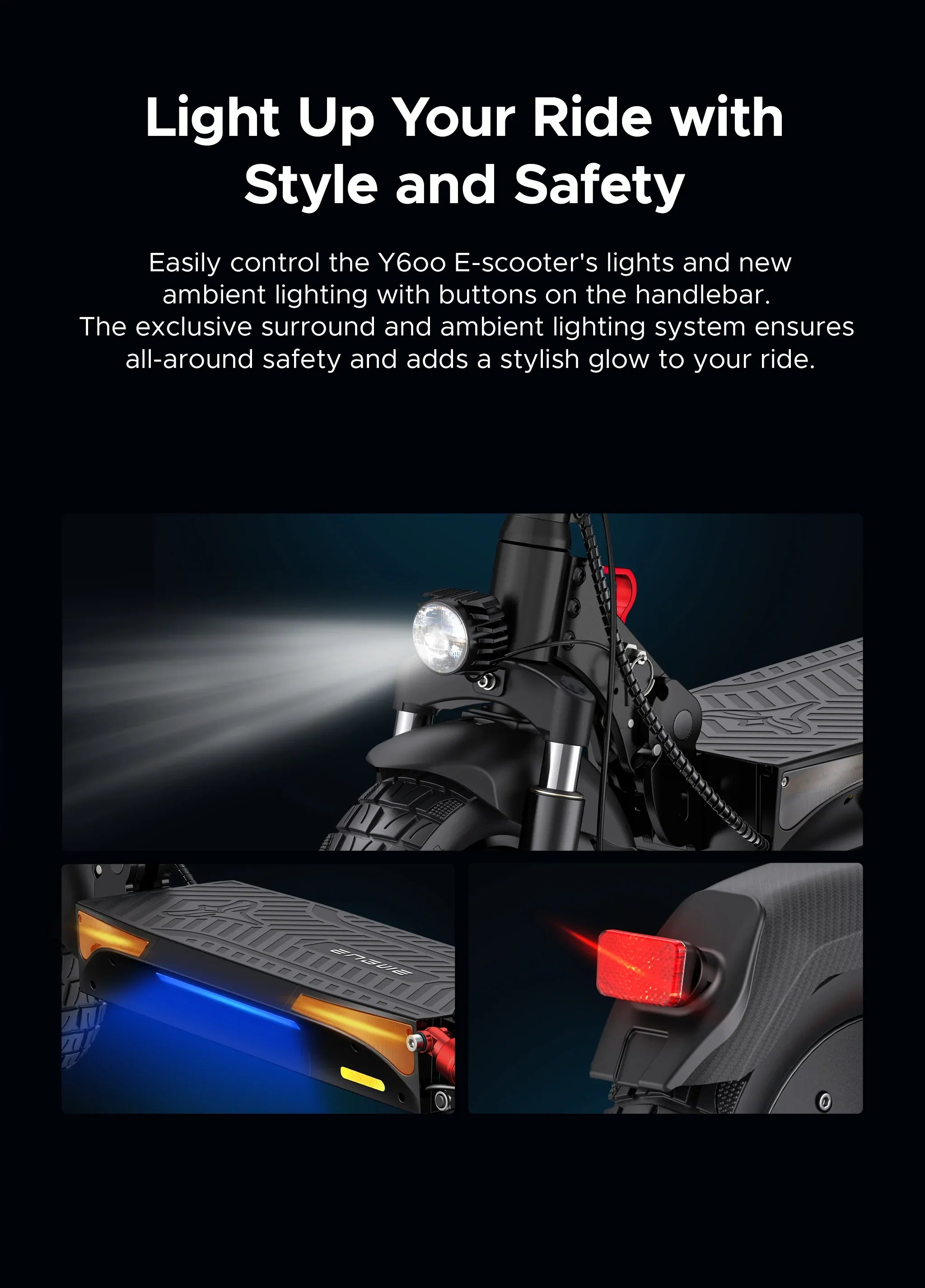 ENGWE Y600 48V/18Ah 830W Electric Scooter