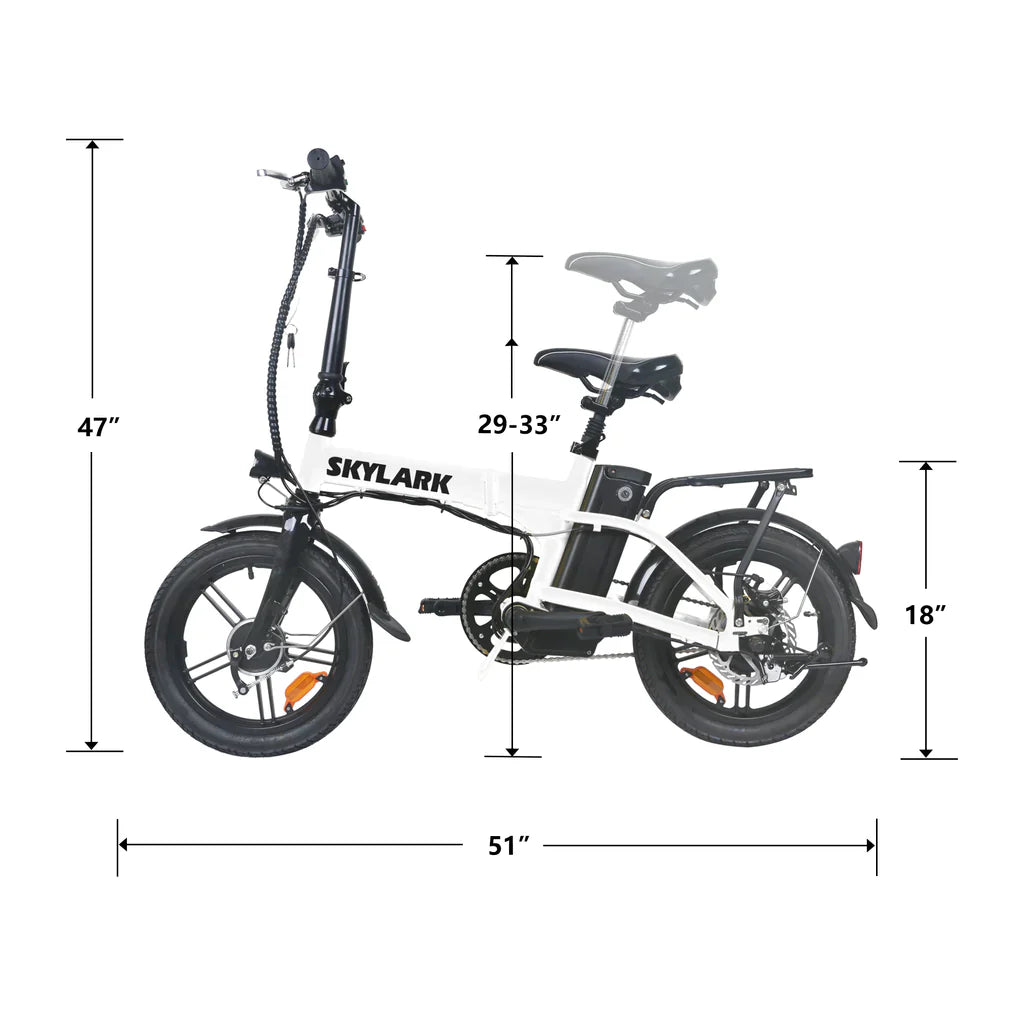 NAKTO Skylark 36V/10Ah 350W Electric Bike