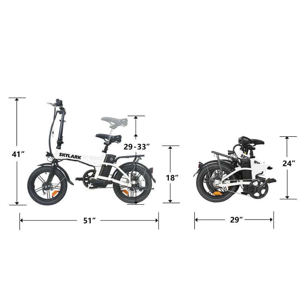 NAKTO Skylark 36V/10Ah 350W Electric Bike