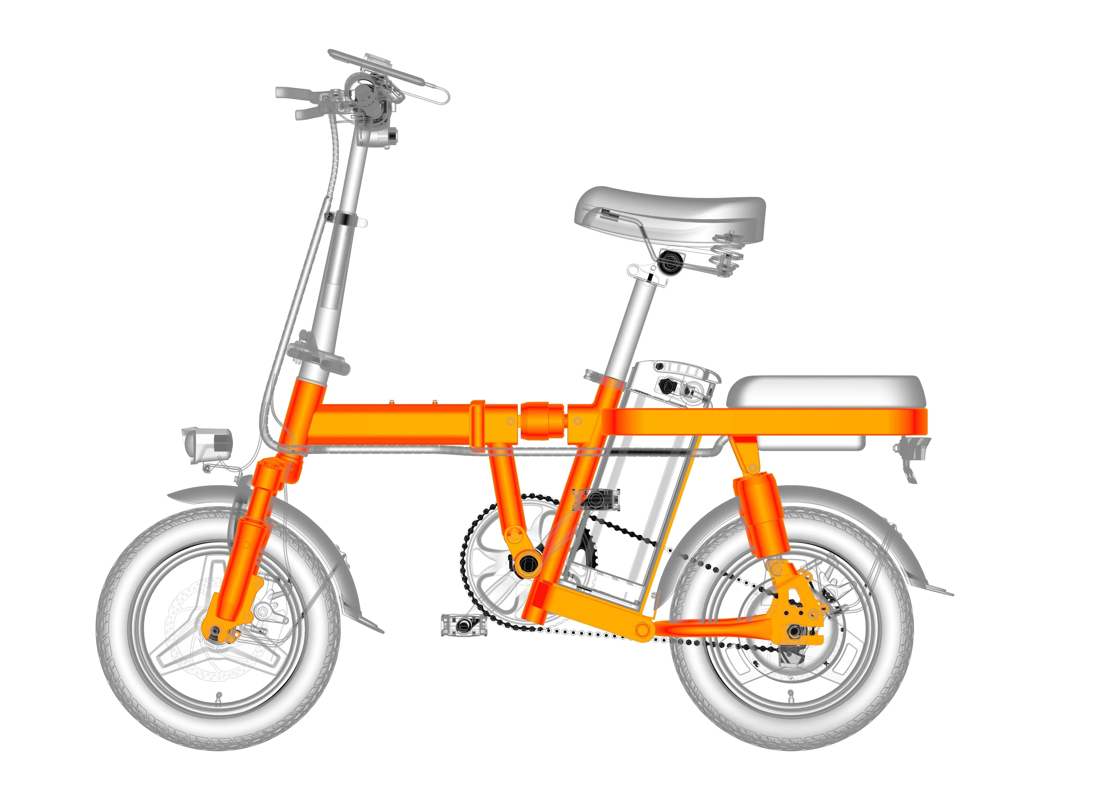 ENGWE T14 48V/10Ah 350W Electric Mini Bike
