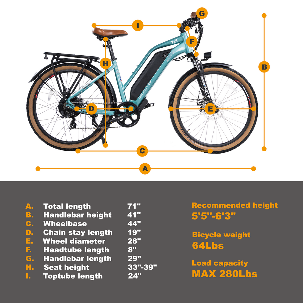 DWMEIGI Hestia 48V/13Ah 750W Electric Bike