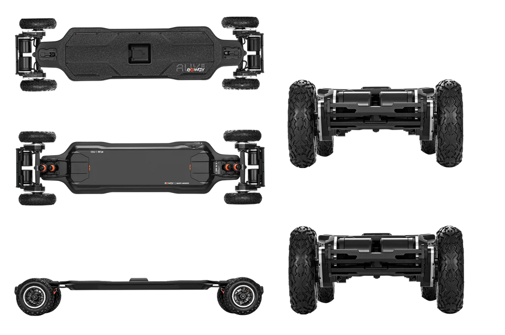 Exway Atlas Pro Gear V2 Electric Skateboard