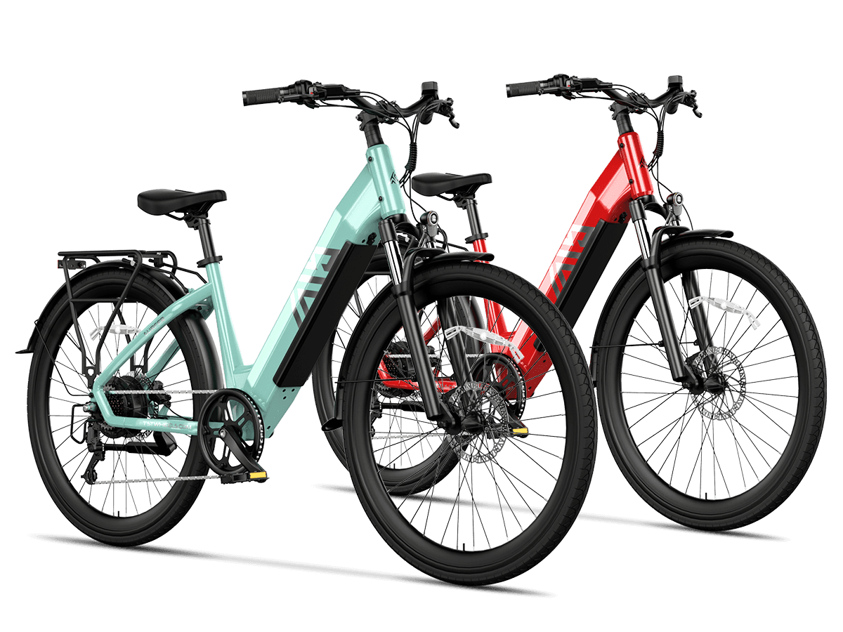 TST® Combo Sale Surfer 27.5" Step-Thru Commuter eBike