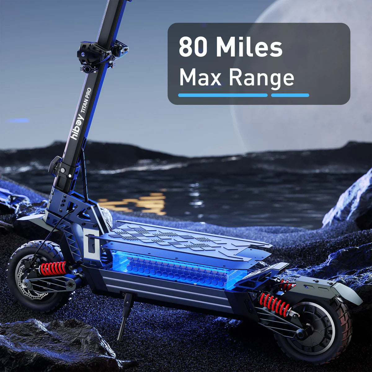 Hiboy Titan Pro 48V/36Ah Dual 1000W Electric Scooter 2026