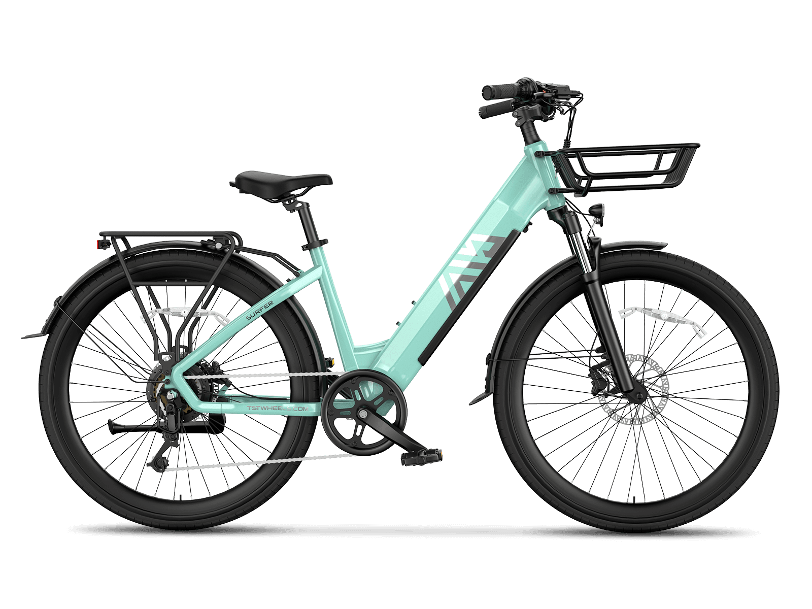TST® Surfer 27.5" Step-Thru Commuter eBike