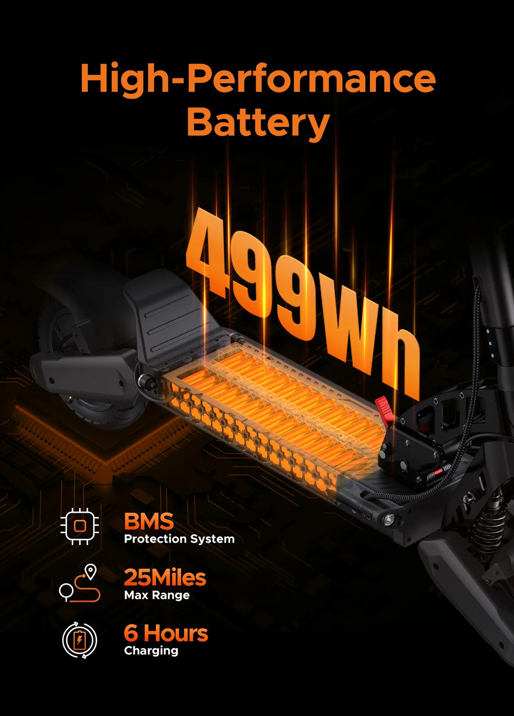 ENGWE Y400 48V/10.4Ah 500W Electric Scooter