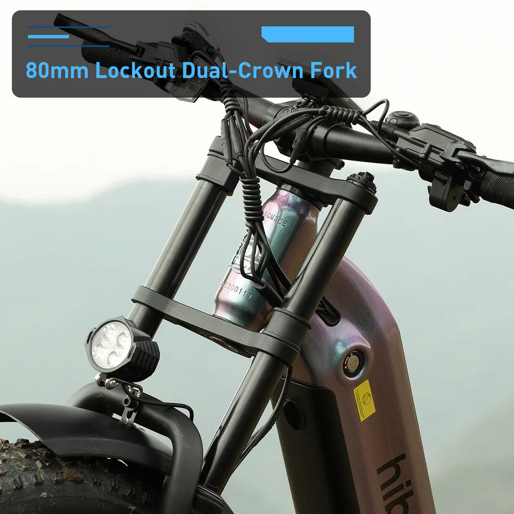 Hiboy EX11 48V/18Ah 880W Full Suspension Electric Bike