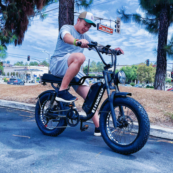 NAKTO F2 48V/16Ah 500W/750W Fat Tire Electric Bike