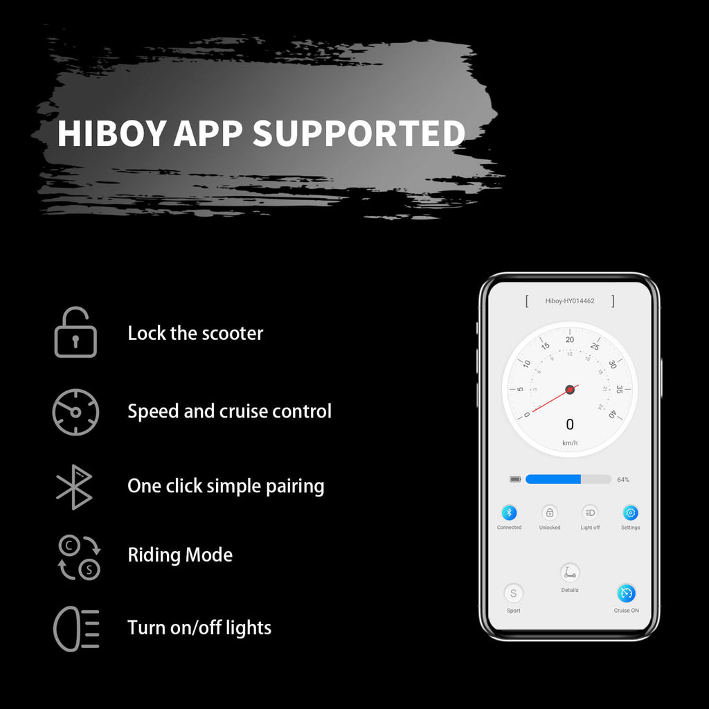 Hiboy S2 36V/7.5Ah 350W Electric Scooter