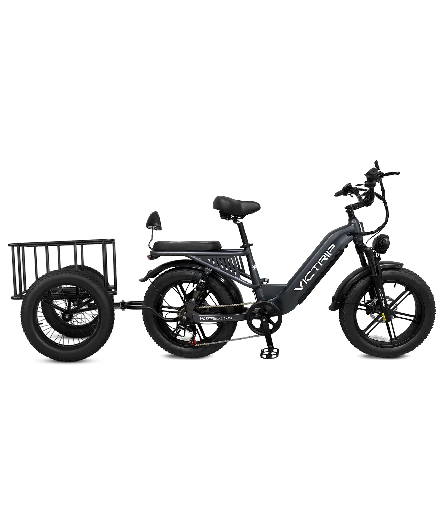 VICTRIP® Mimas Torque Sensor Step Thru Ebike