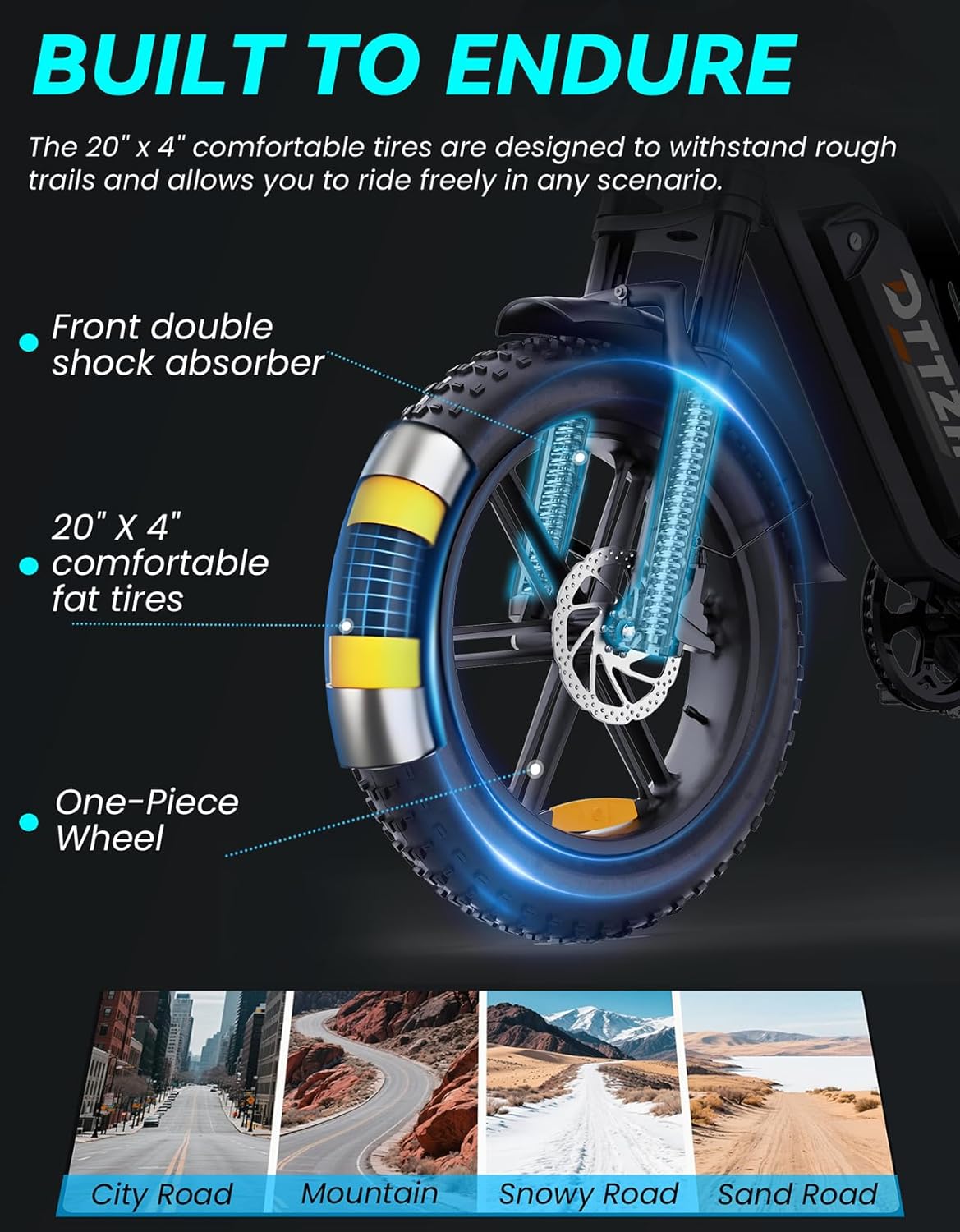 Sparkwheels Electric Bike for Adults with NFC & Password Unlock