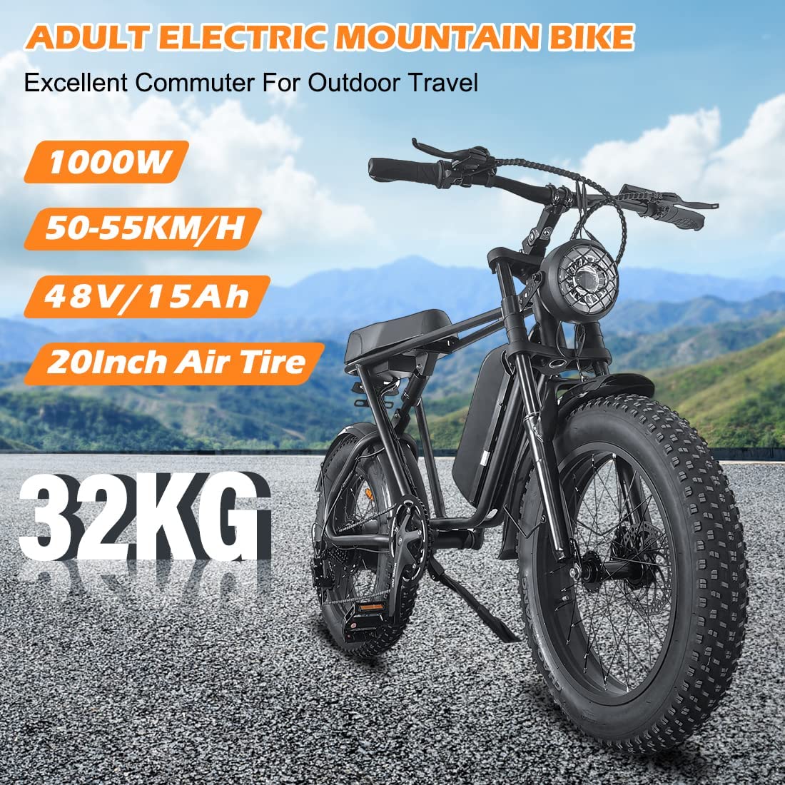 EMOKO C91 48V/15Ah 1000W Electric Bike