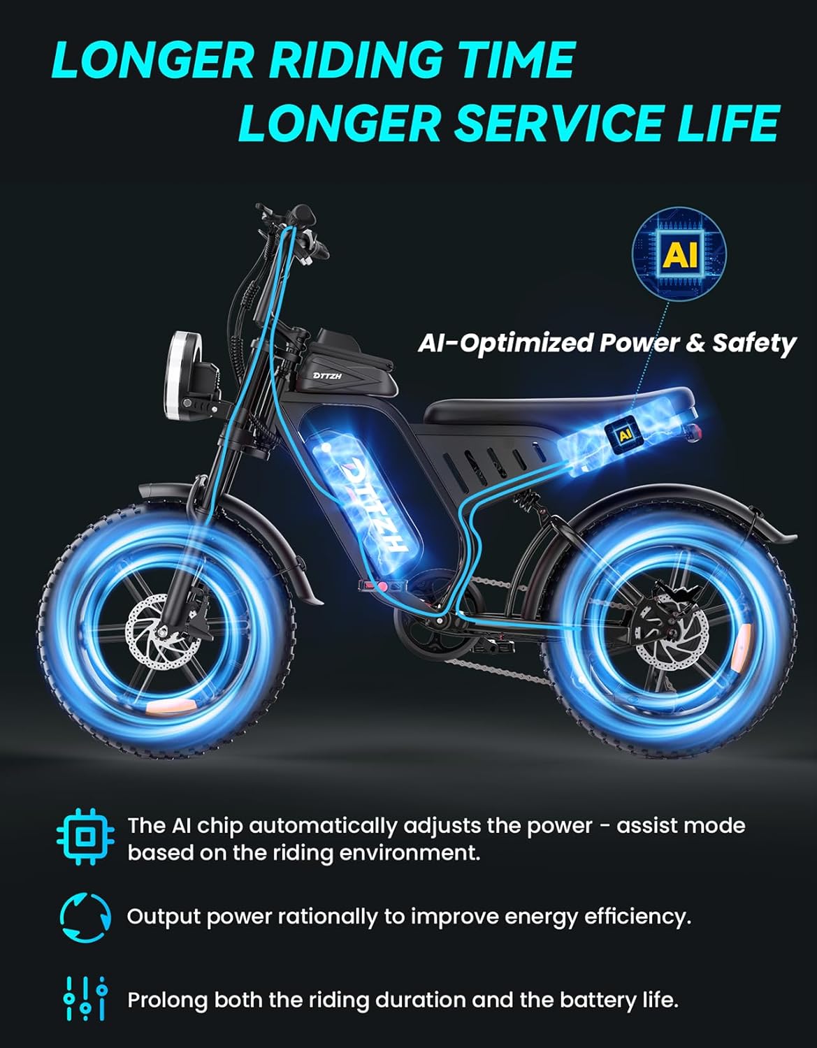 Sparkwheels Electric Bike for Adults with NFC & Password Unlock