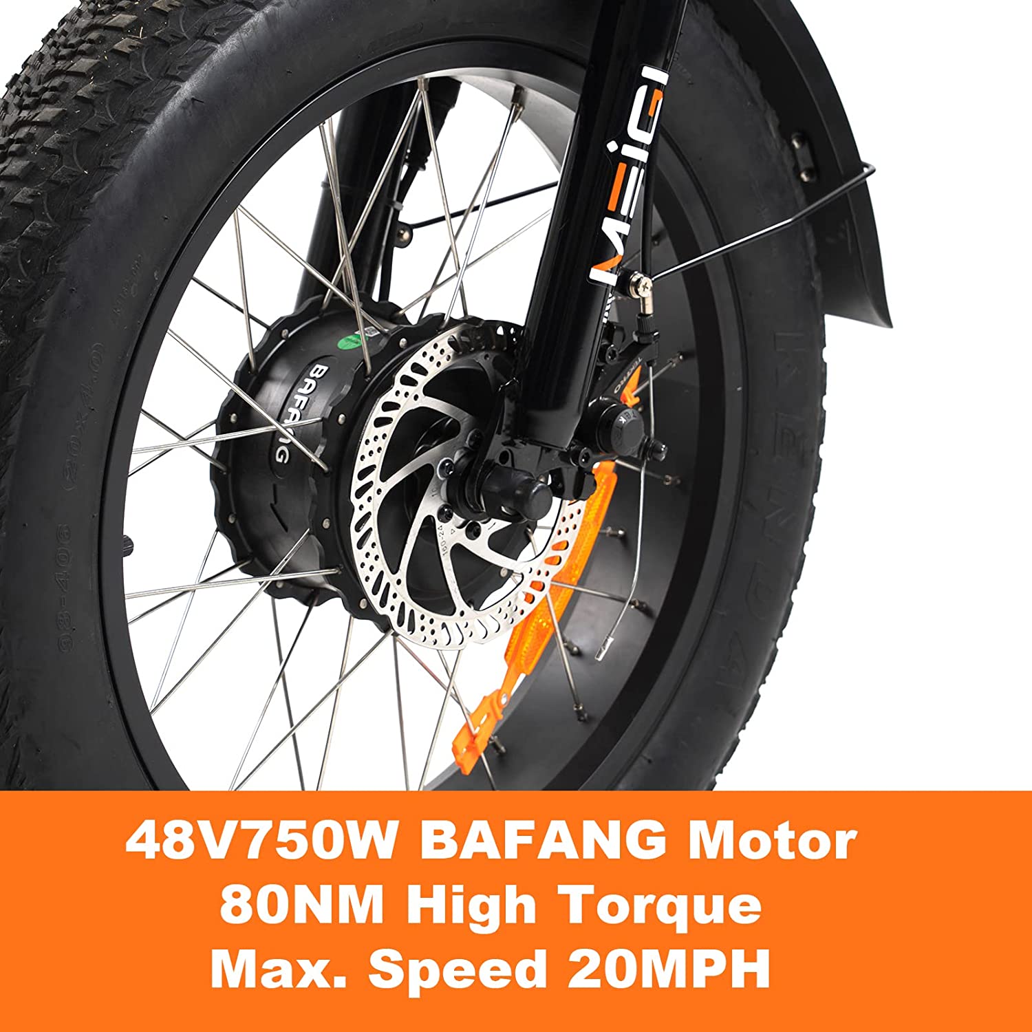 DWMEIGI Zeus MG1703 48V/18.2Ah 750W Electric Trike