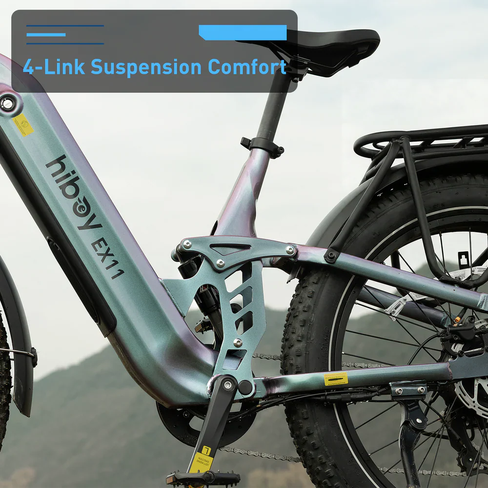 Hiboy EX11 48V/18Ah 880W Full Suspension Electric Bike