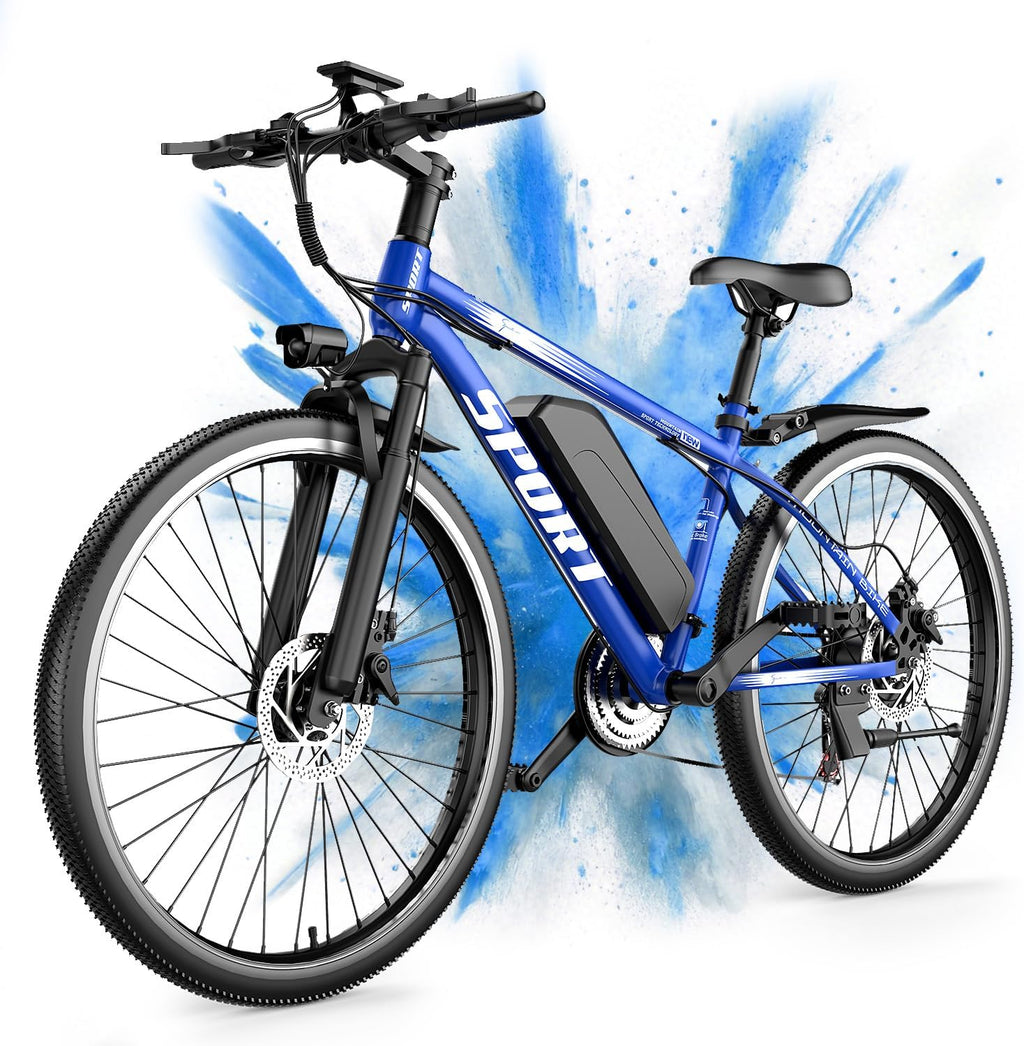 Misodo Electric Bike for Adults, 1500W Peak Mountain Ebike with 25 MPH