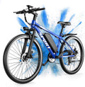 Misodo Electric Bike for Adults, 1500W Peak Mountain Ebike with 25 MPH