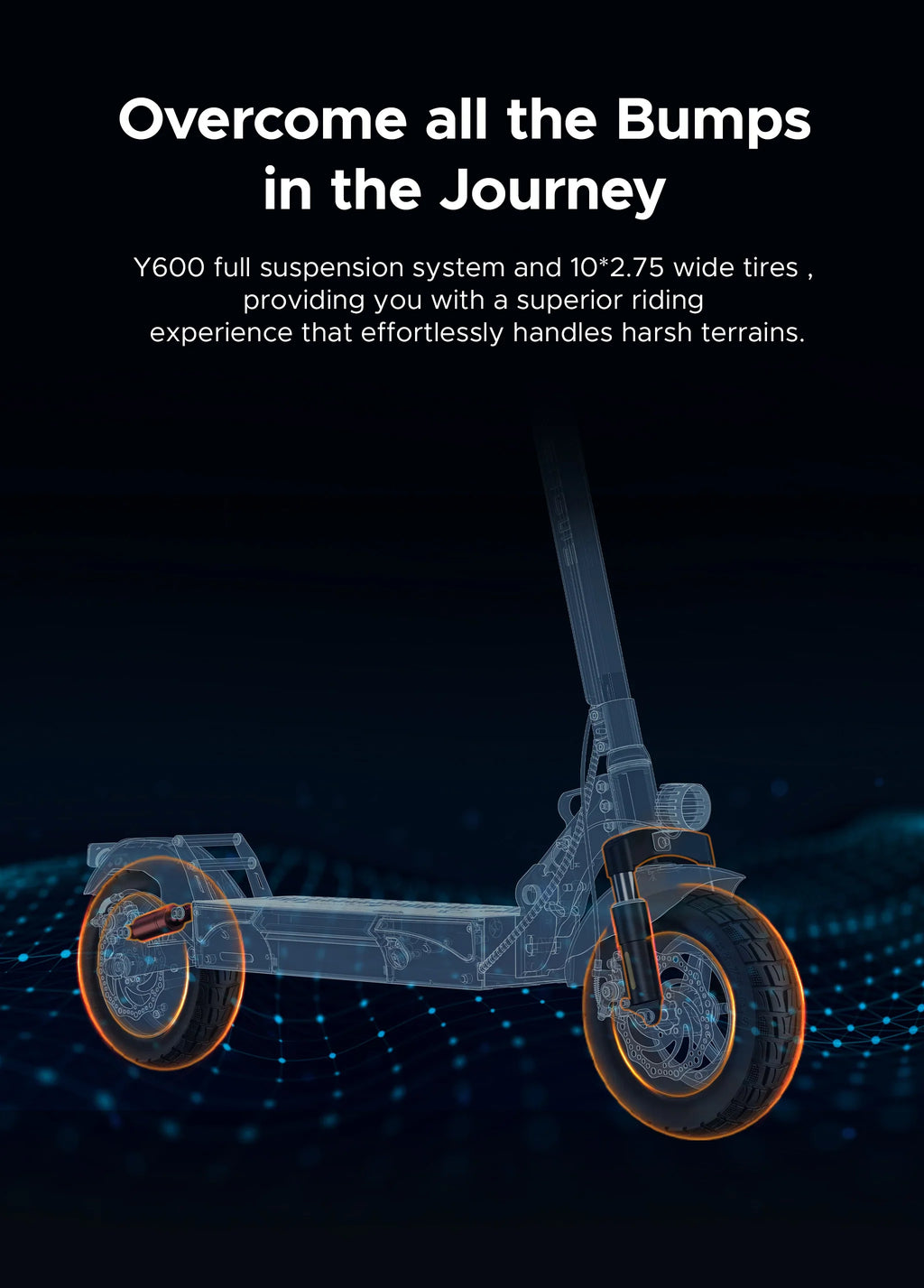 ENGWE Y600 48V/18Ah 830W Electric Scooter