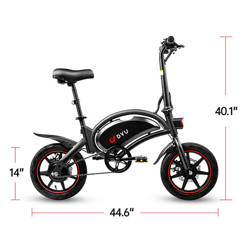 DYU D3F 36V/10Ah 250W Folding Electric Mini Bike