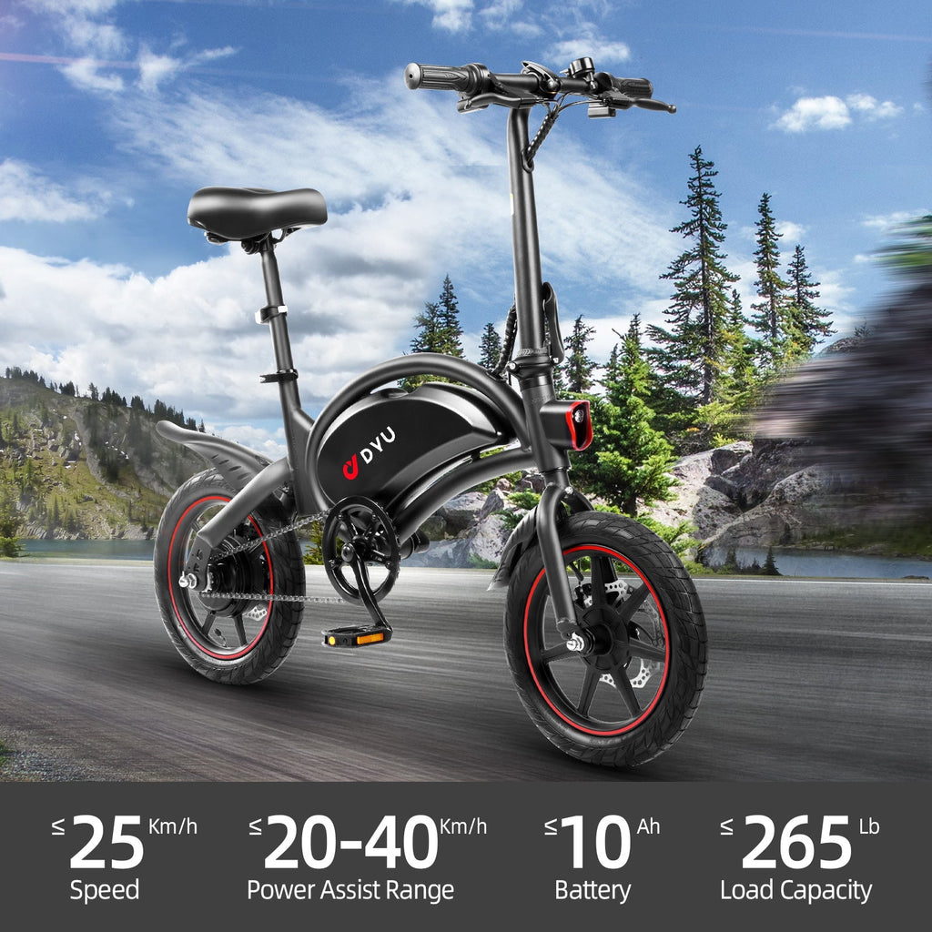 DYU D3F 36V/10Ah 250W Folding Electric Mini Bike