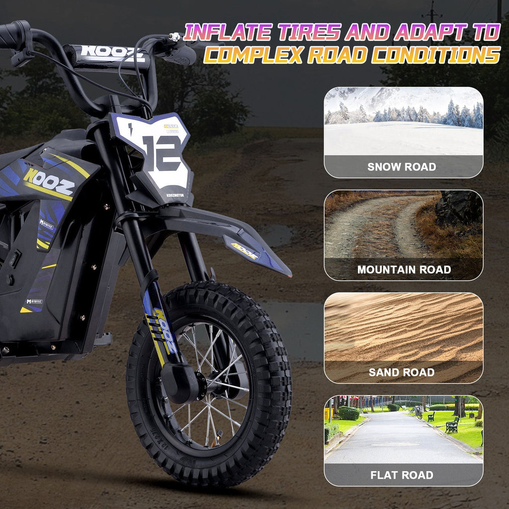 MotoTec 36V/4Ah 300W (HP122E) Electric Dirt Bike