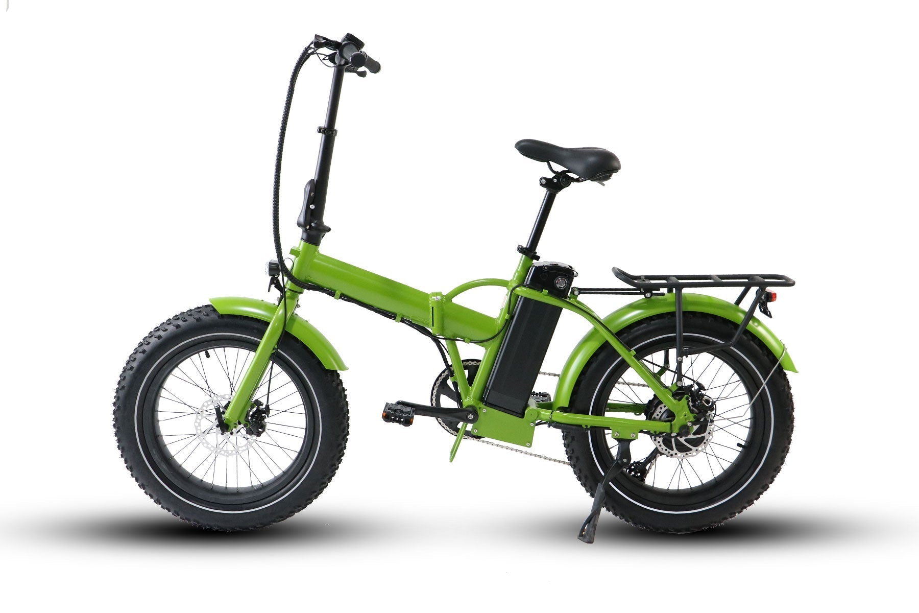EUNORAU E-FAT-MN 48V 12.5Ah/17.5Ah 500W Folding Fat Tire Electric Bike