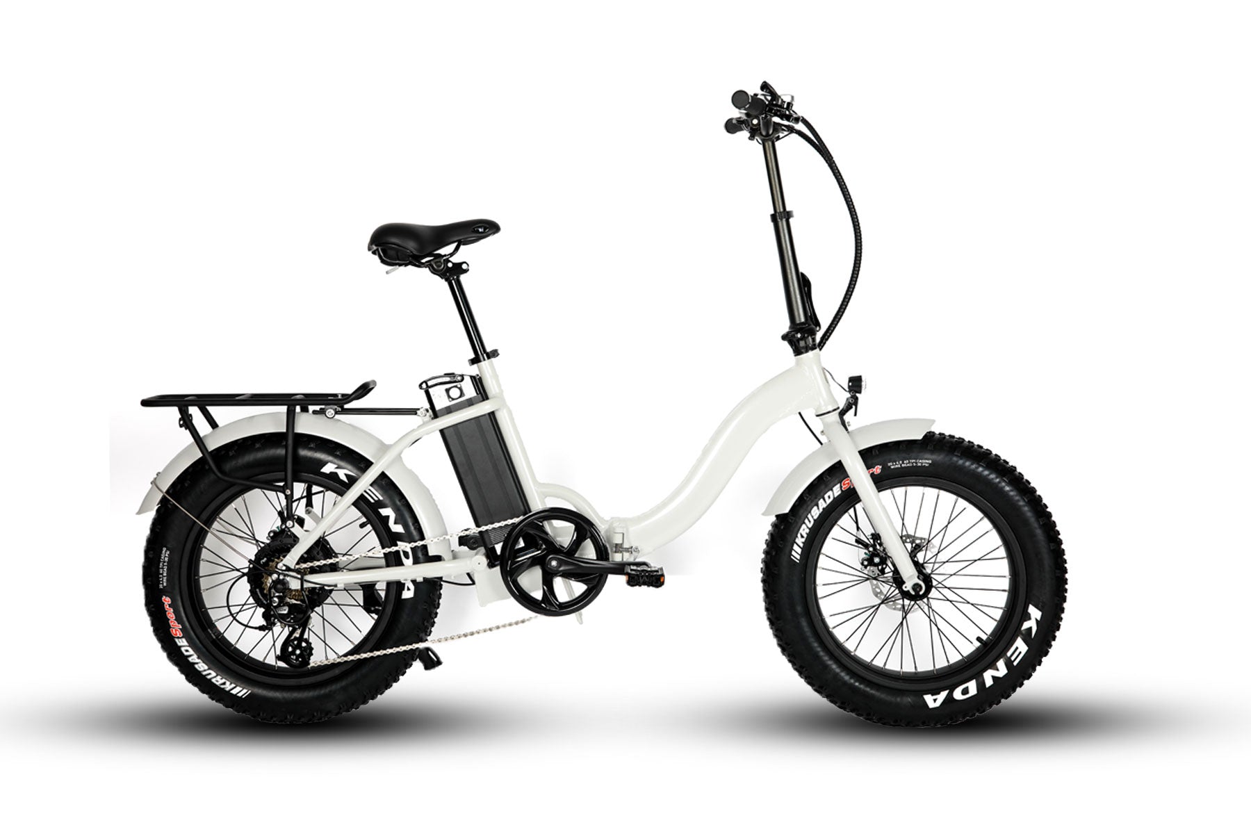 EUNORAU E-FAT-STEP 48V 12.5Ah/17.5Ah 500W Folding Step-Thru Electric Bike