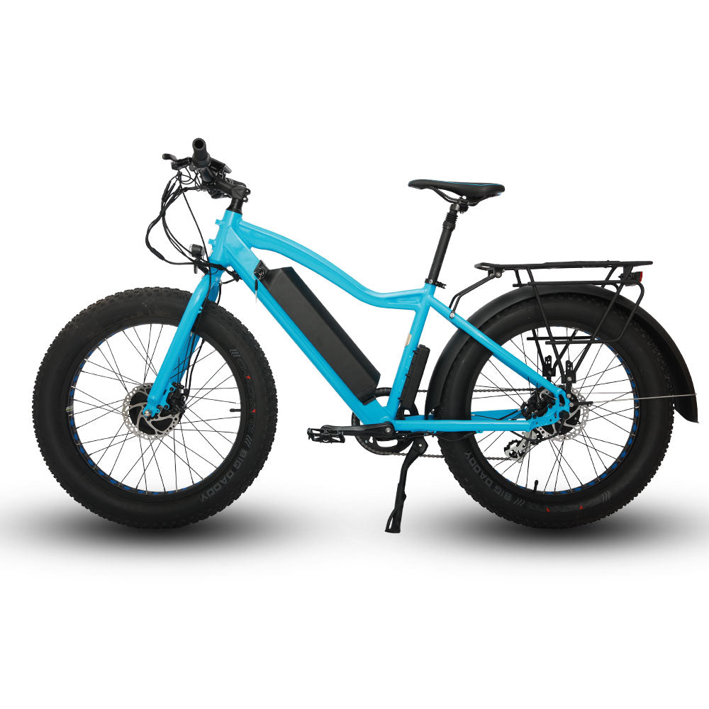 EUNORAU FAT-AWD 48V 15.6Ah/25Ah 600W All Wheel Drive Fat Tire Electric Bike