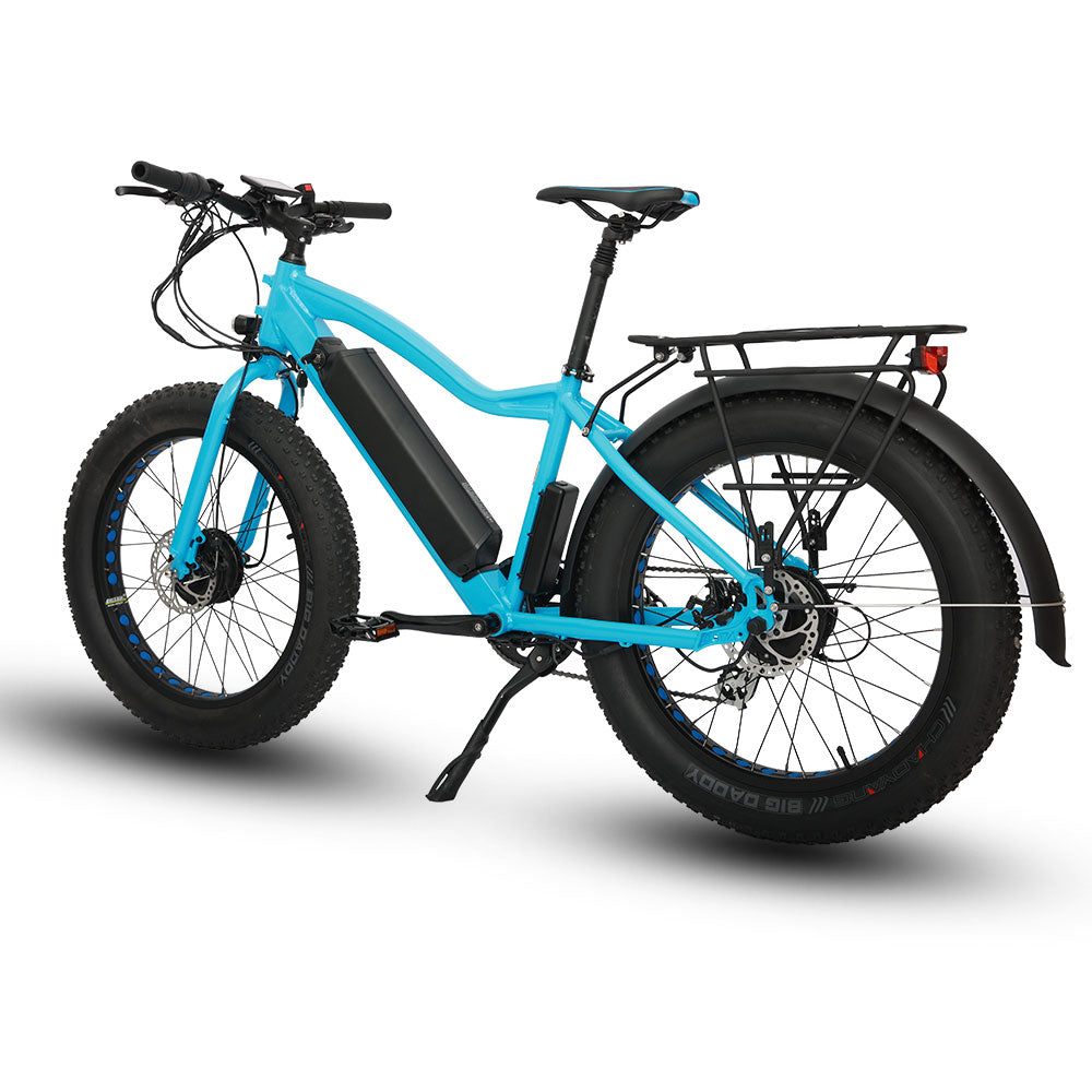 EUNORAU FAT-AWD 48V 15.6Ah/25Ah 600W All Wheel Drive Fat Tire Electric Bike