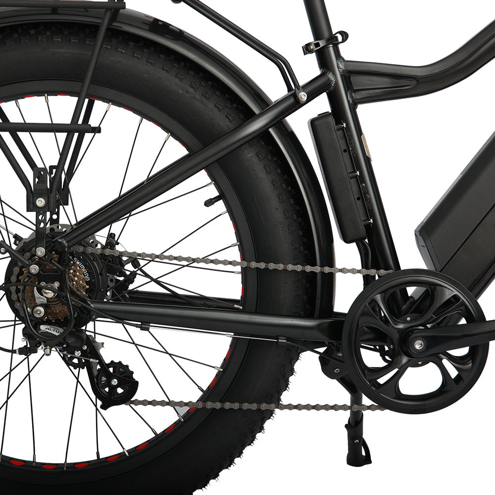 EUNORAU FAT-AWD 48V 15.6Ah/25Ah 600W All Wheel Drive Fat Tire Electric Bike