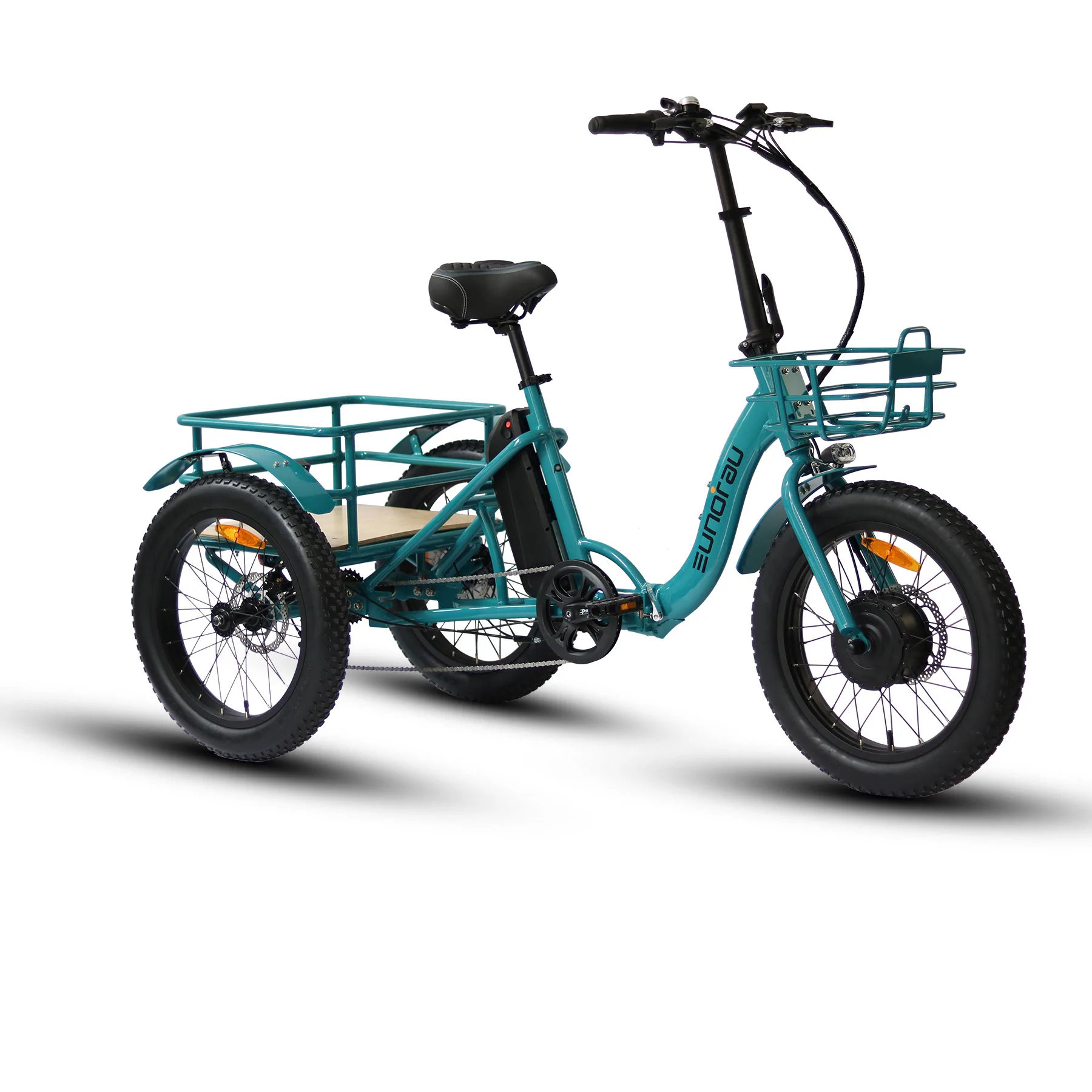 EUNORAU NEW-TRIKE 48V/12.5Ah 500W Step-Thru Folding Electric Trike