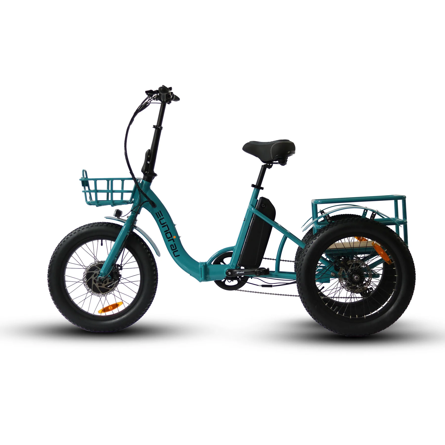 EUNORAU NEW-TRIKE 48V/12.5Ah 500W Step-Thru Folding Electric Trike