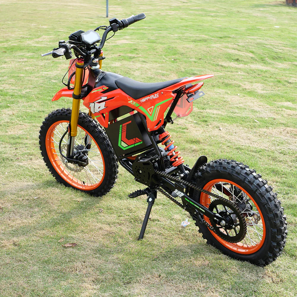 HappyRun F18 60V/30Ah 6000W Off-Road Electric Mini Dirt Bike