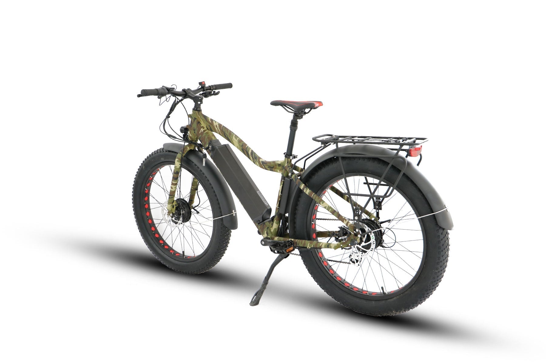 EUNORAU FAT-AWD 48V 15.6Ah/25Ah 600W All Wheel Drive Fat Tire Electric Bike