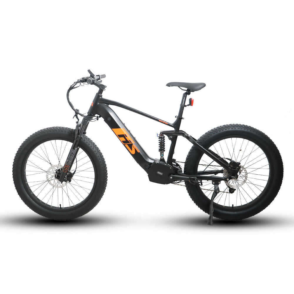 2 x EUNORAU FAT-HS 48V/14Ah 1000W Fat Tire Electric Mountain Bike