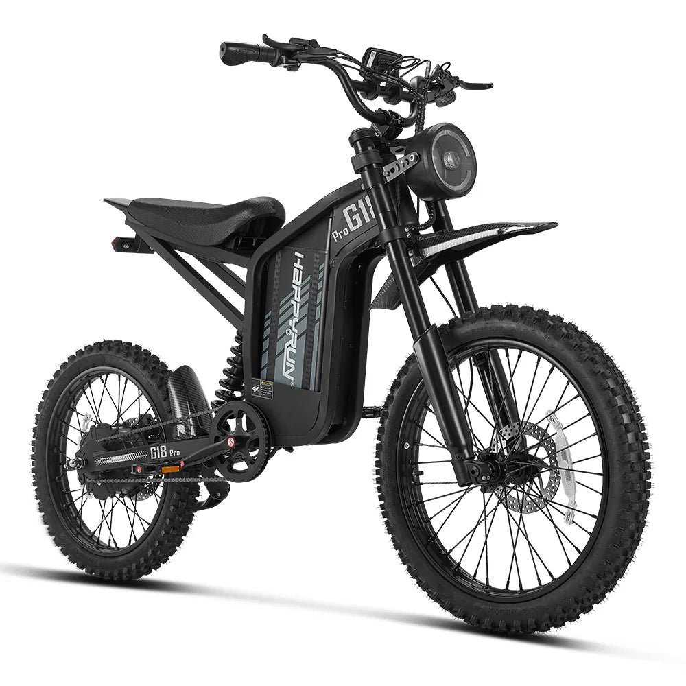 HappyRun G18 Pro 60V/35Ah 4500W Off-Road Electric Dirt Bike