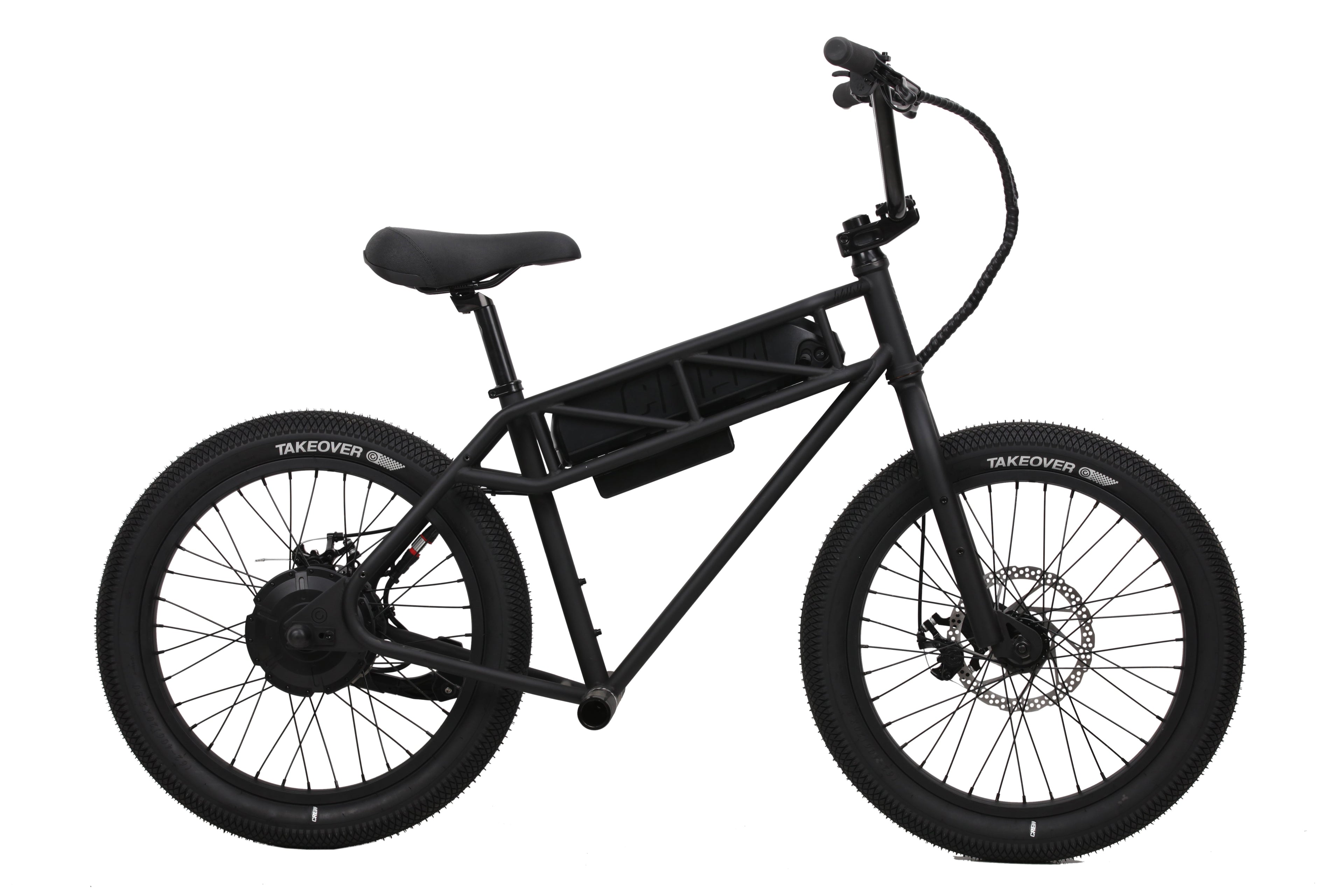 Sparkwheels Crew Bike Co Mini Electric Bike