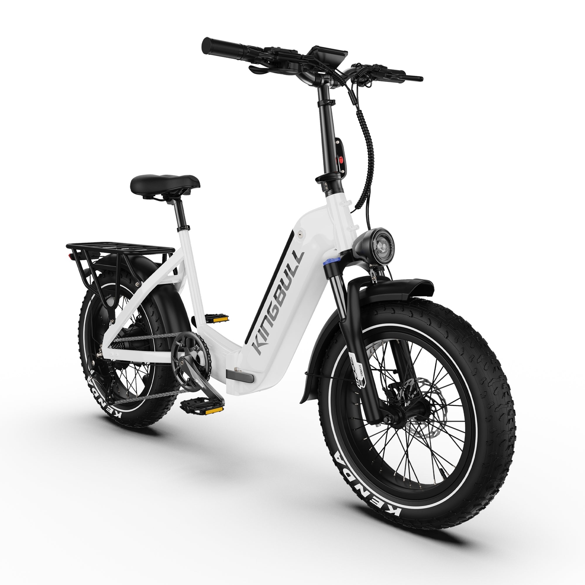 Kingbull Verve | Long Range Fat Tire Folding Electric Bike