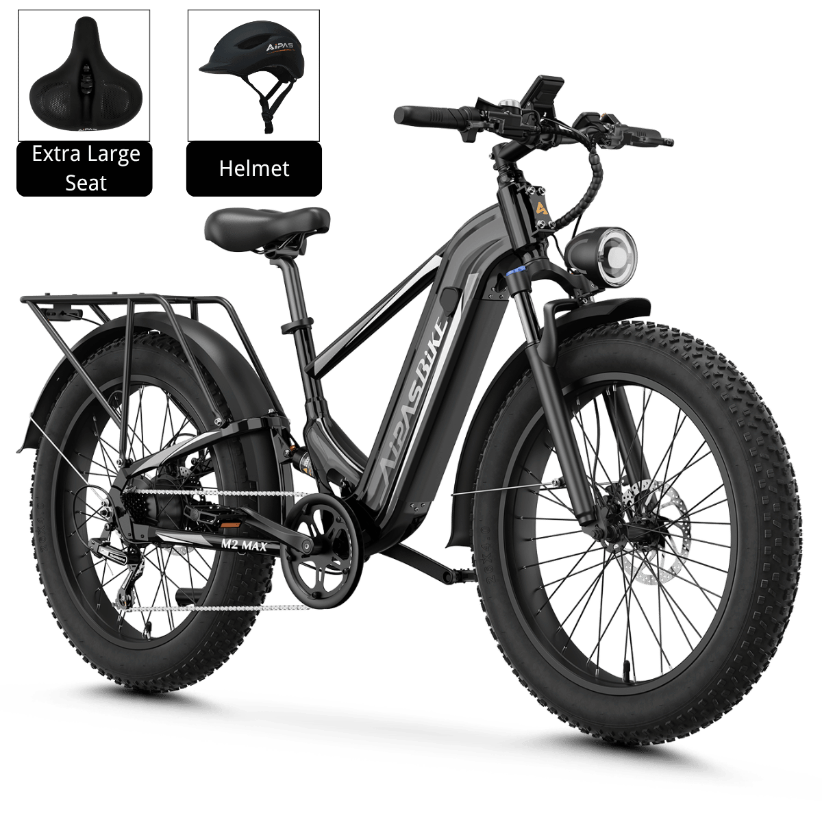 Aipas® M2 Max Hydraulic Brakes Ebike