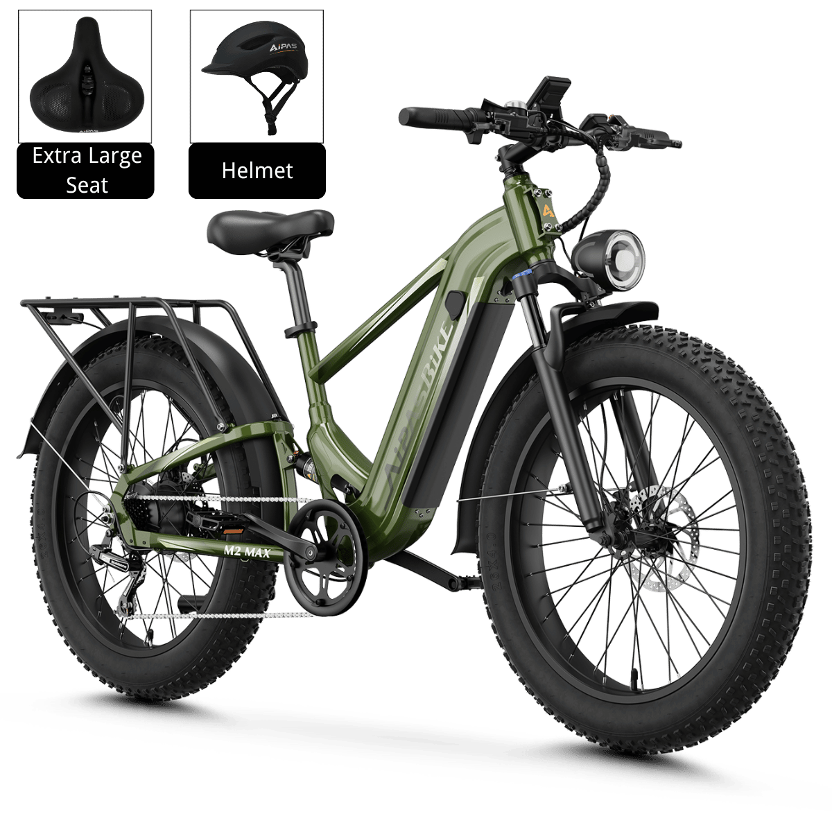 Aipas® M2 Max Hydraulic Brakes Ebike