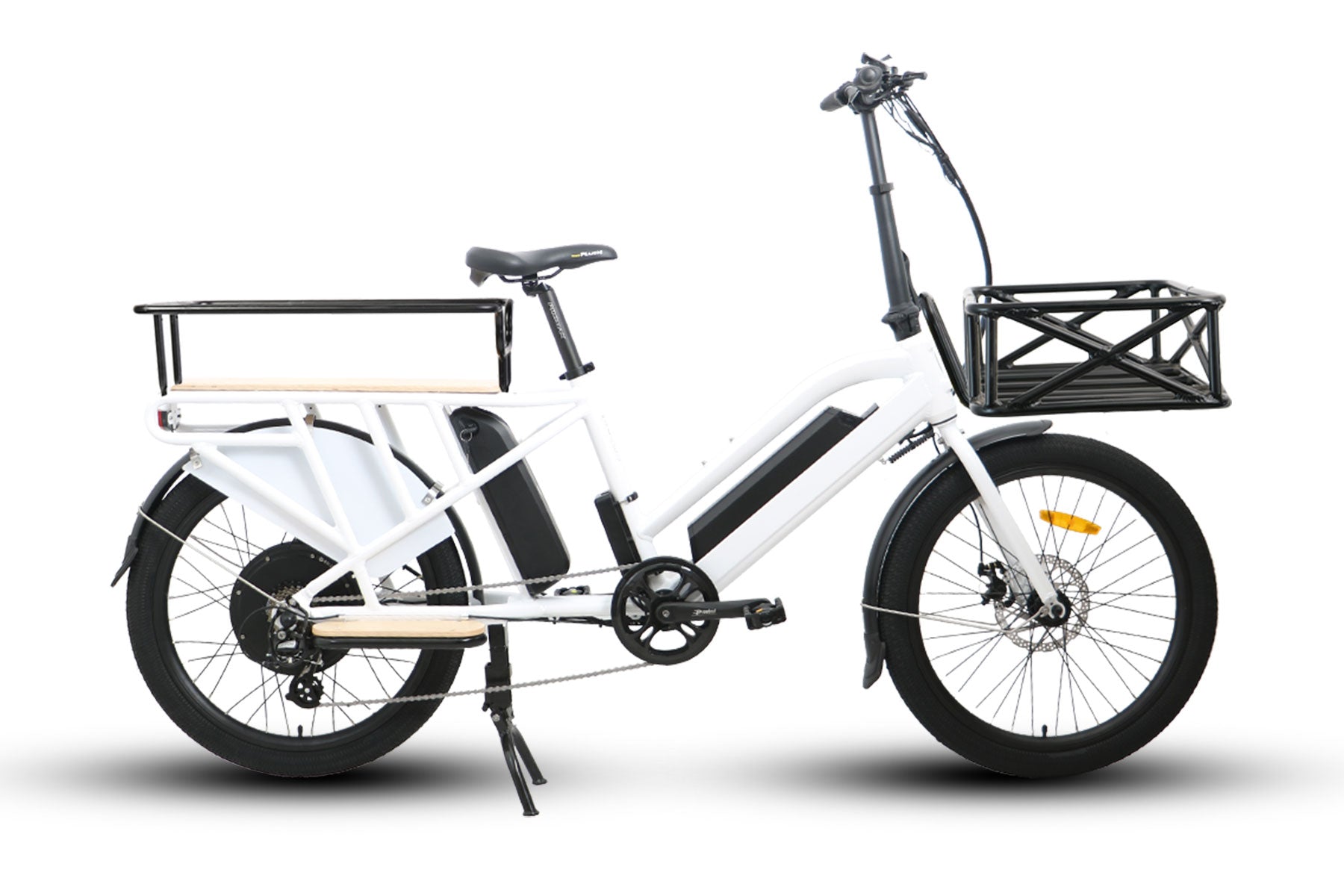 EUNORAU MAX-CARGO 48V/11.6Ah 750W Dual Battery Electric Cargo Bike
