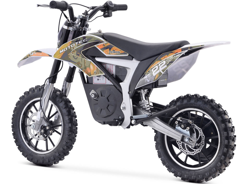 MotoTec Demon 36V/8Ah 790W Lithium Electric Dirt Bike