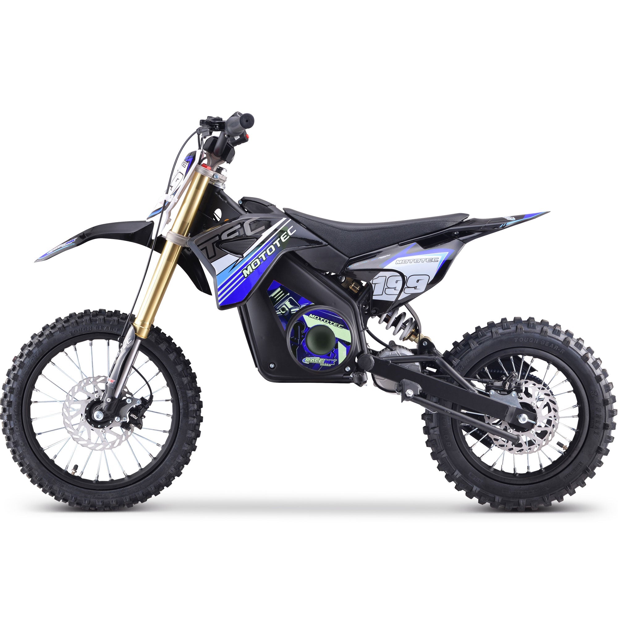MotoTec Pro 48V/13Ah 1800W Off-Road Electric Dirt Bike