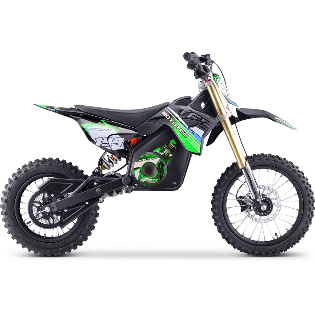 MotoTec Pro 48V/13Ah 1800W Off-Road Electric Dirt Bike