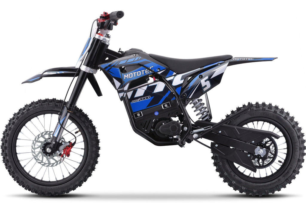 MotoTec 60v 2000w Pro Mini E-Moto Bike