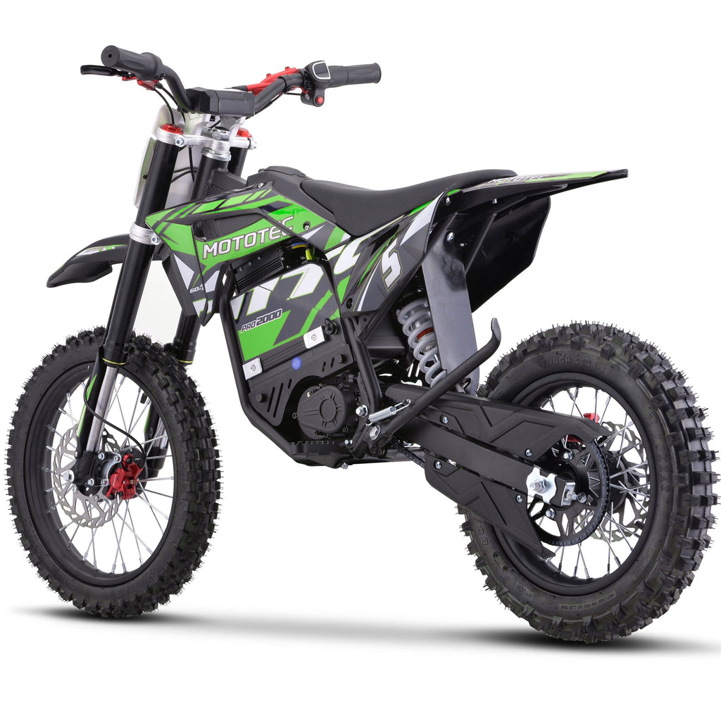 MotoTec 60v 2000w Pro Mini E-Moto Bike