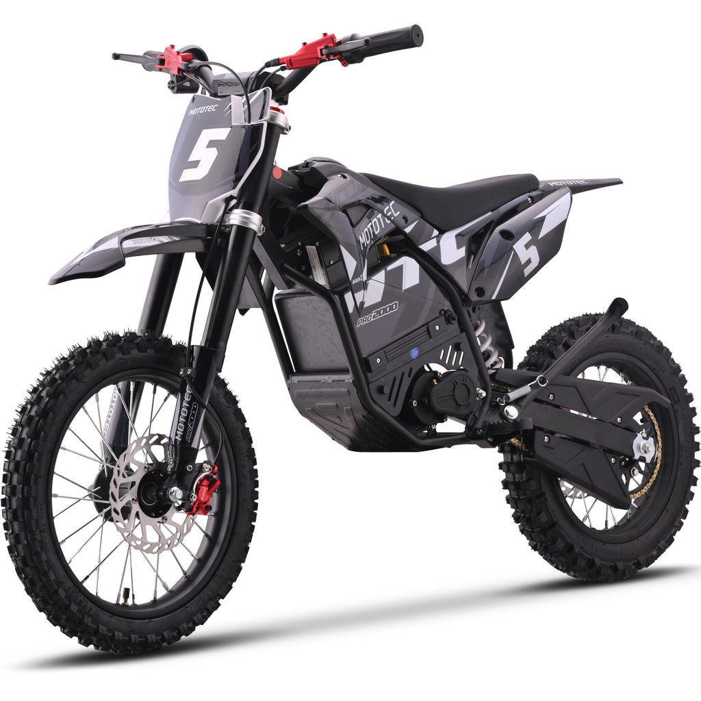 MotoTec Pro 60V/15.6Ah 2000W Off-Road Electric Dirt Bike