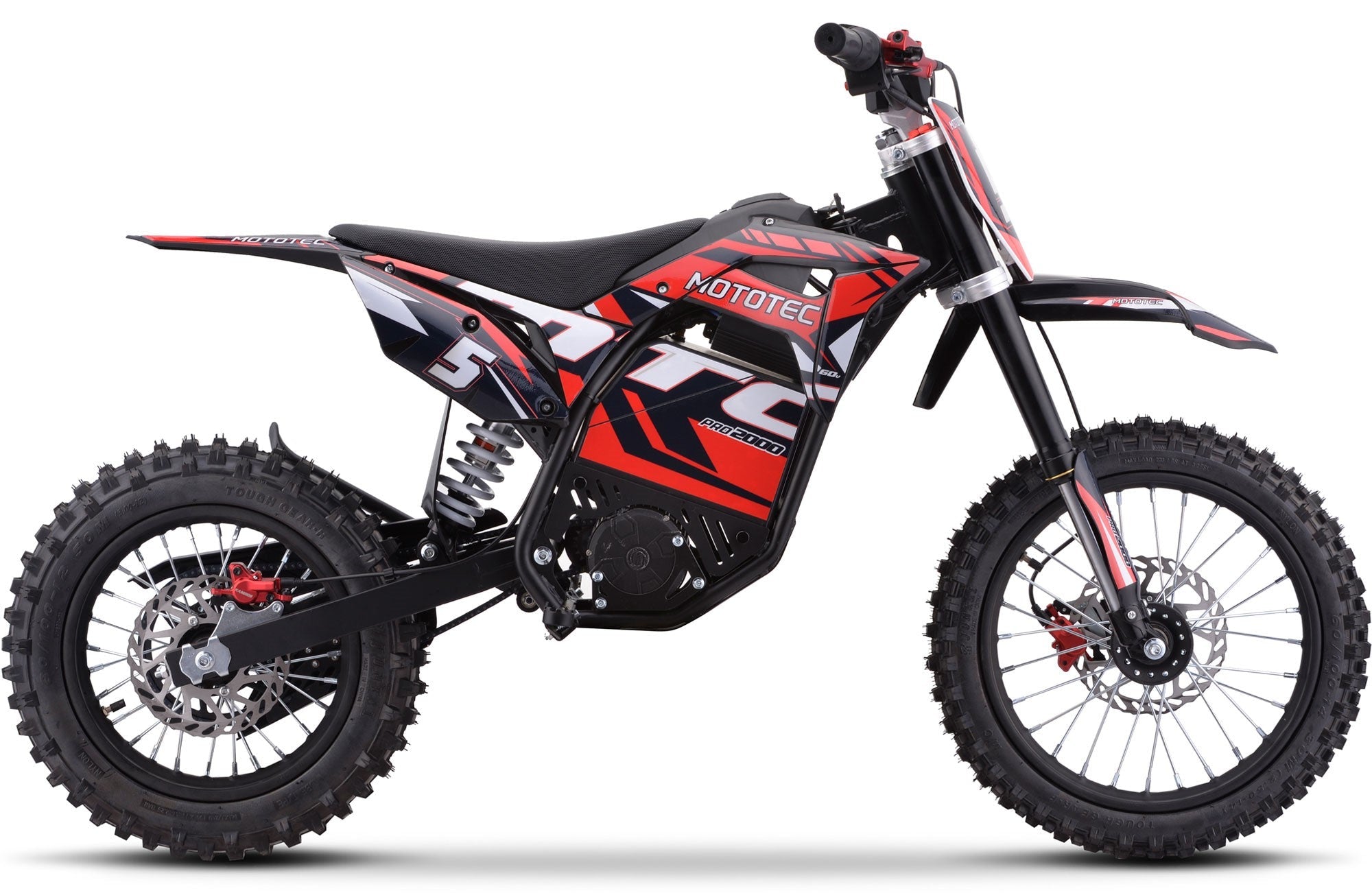 MotoTec 60v 2000w Pro Mini E-Moto Bike