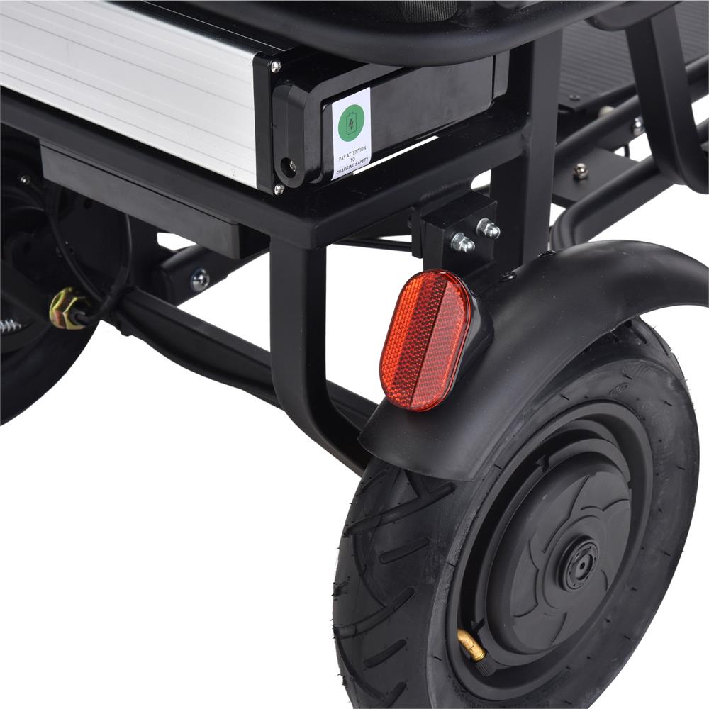 MotoTec Folding Mobility Electric Trike 48V/10Ah 700W